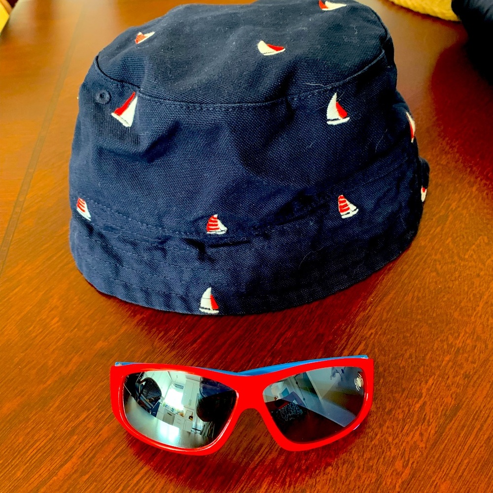 Janie and Jack sailboat sunhat
